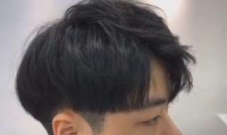 男生碎盖头发型图片