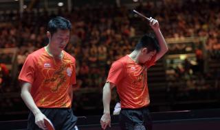世乒赛樊振东双打
